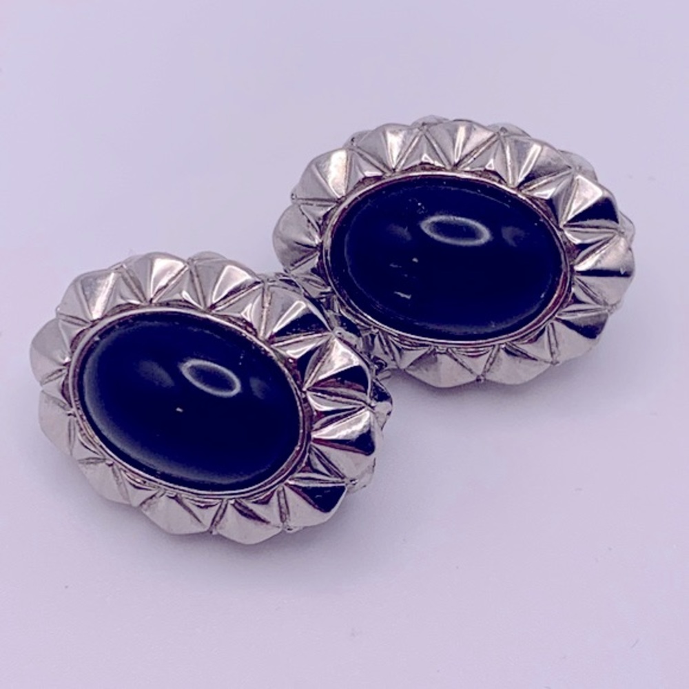💝Vintage Ginnie Johansen Clip On Earrings 1984